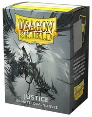Dragon Shield Matte Dual Standard Sleeves - Justice (100ct)